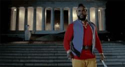 Mr T Salute DC Cab GIF