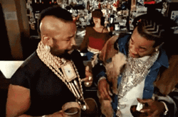 Mr T Showing Off Blings GIF