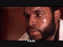 Mr T Side Eye Pain GIF