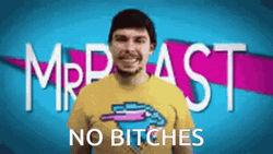 Mrbeast Meme No Bitches GIF