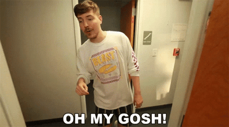 Mrbeast Meme Oh My Gosh GIF