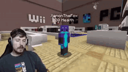 Mrbeast Meme Playing Minecraft GIF