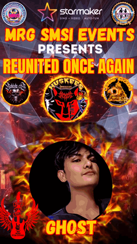 Mrg Smsi Events Presents Reunited Once Again Ghost Poster GIF