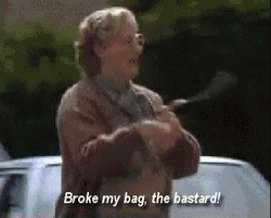 Mrs Doubtfire Broken Bag GIF