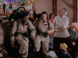 Mrs Doubtfire Ghostbusters Mash Up GIF