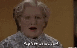 Mrs Doubtfire High Speed Run GIF