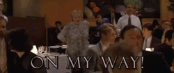 Mrs Doubtfire Running On My Way GIF