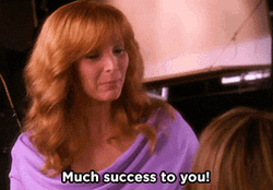 Much Success To You Lisa Kudrow GIF