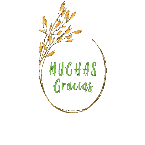 Muchas Gracias Plant Drawing Sticker