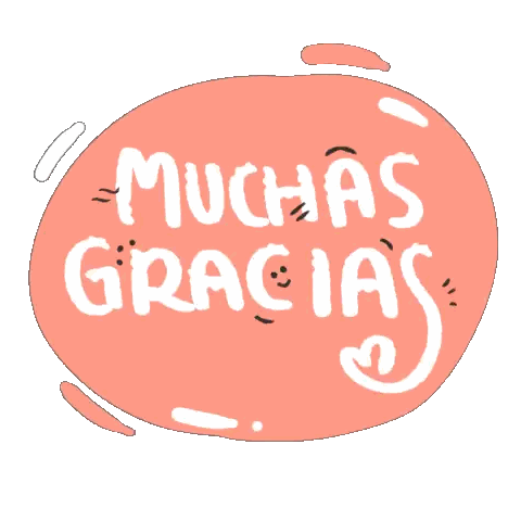 Muchas Gracias Sticker