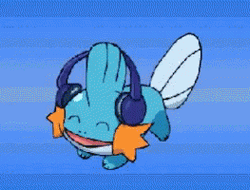 Mudkip Enjoying The Music GIF