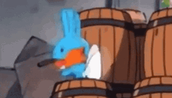 Mudkip Spinning Fast GIF