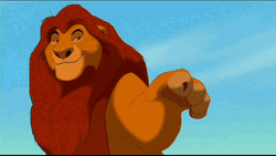 Mufasa Turn Around GIF
