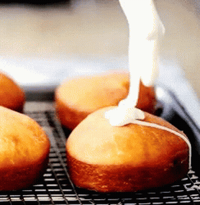 Muffins On Cooling Rack GIF