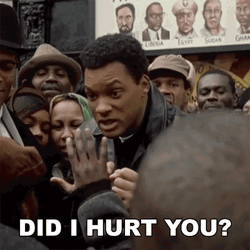 Muhammad Ali Asking Did I Hurt You GIF