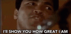 Muhammad Ali Being Boastful GIF