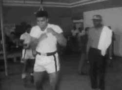 Muhammad Ali Hard Time Practice GIF