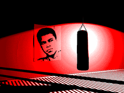 Muhammad Ali Own Studio GIF