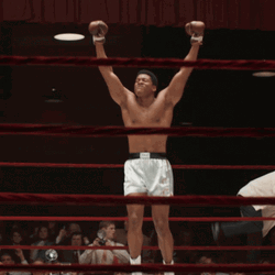 Muhammad Ali Winning Moment GIF
