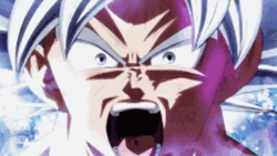 Mui Goku Dragon Ball Super Power Up GIF