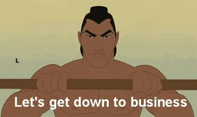 Mulan Character Says You Must Demonstrate A Sense Of Dignity GIF