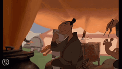 Mulan Shock Weird Men GIF