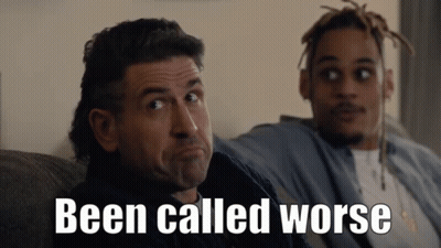 Mullet Dreadlocks Men Saying Been Called Worse GIF