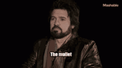 Mullet Is A Symbol Of Power GIF