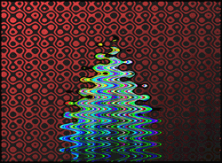 Multi Colored Disorienting Optical Illusion GIF