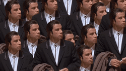 Multiple John Travolta GIF