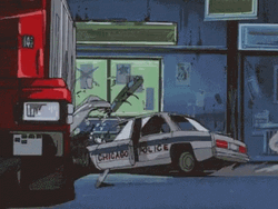 Multiple Police Car Crash Meme GIF
