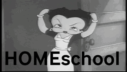 Multitasking Betty Boop Freaking Out GIF