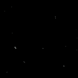 Mummified Skeleton Running On Streets GIF