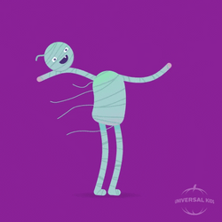 Mummy Head Tricks GIF