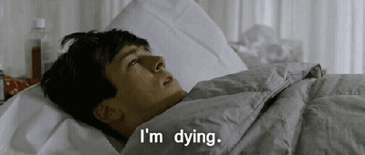 Mummy Lying In Bed Saying I'm Dying Slowly GIF