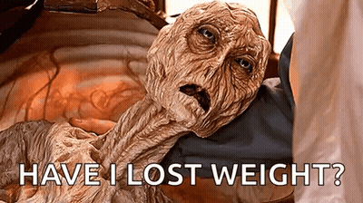 Mummy Saying Have I Lost Weight GIF