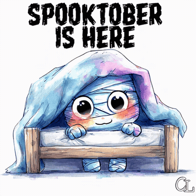 Mummy Under Blanket Spooktober Is Here GIF