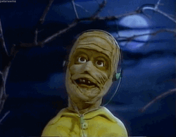 Mummy Using Earphone GIF