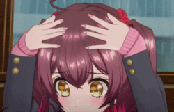 Muni Ohnaruto Not Like This Hairstyle GIF