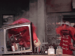 Muppets Animal Doing Experiment GIF