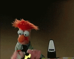 Muppets Beaker The Puppet Electrified  GIF