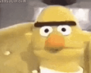 Muppets Bert Getting Angry GIF