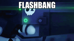 Murder Drones Flashbang Scene GIF