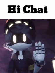 Murder Drones N Waving Hi Chat GIF