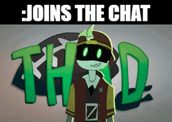 Murder Drones Thad Joins The Chat GIF