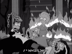 Murder Lisa Simpson Halloween Feature GIF