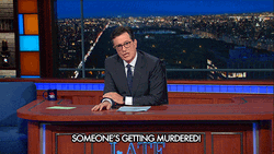 Murder Stephen Colbert Host GIF