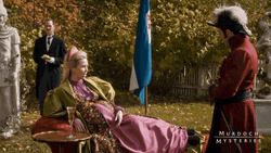 Murdoch Mysteries Butler Grape GIF
