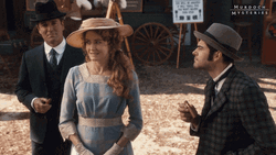 Murdoch Mysteries Yannick Bisson Looking Away GIF