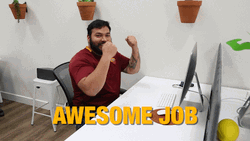 Muscle Man Awesome Job GIF